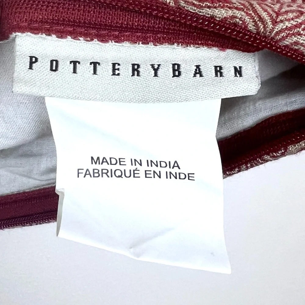 Pottery Barn Paisley Pillow Cover